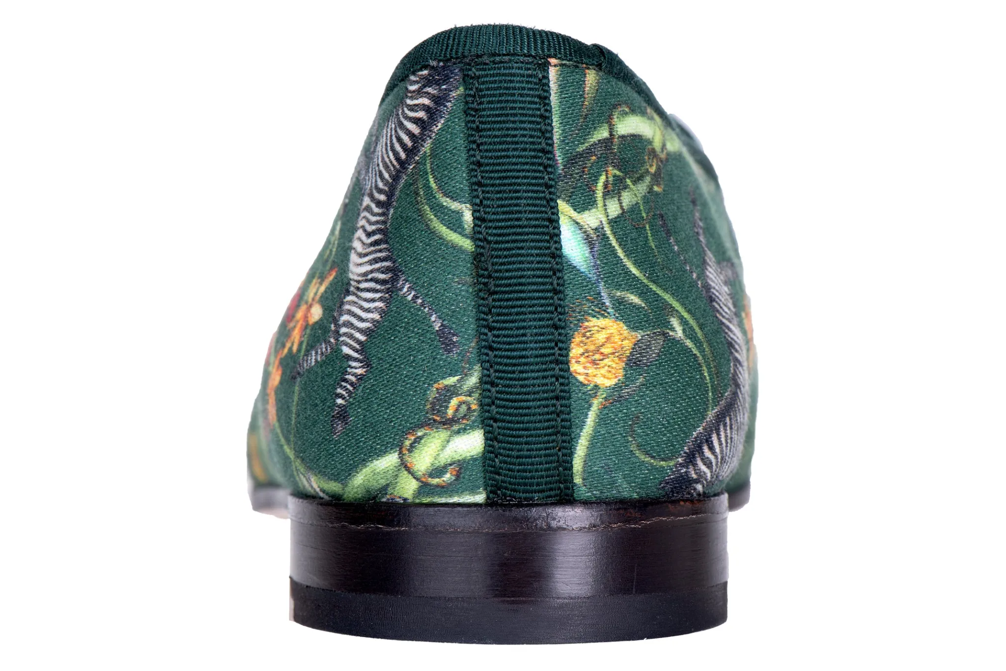 Africa Emerald Silk Slipper (Narrow)<Stubbs & Wootton Hot