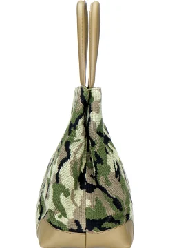 Green Needlepoint Tote<Stubbs & Wootton Clearance