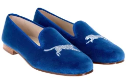 Cheetah Velvet Slipper (Men)<Stubbs & Wootton Sale