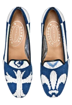 Crest Needlepoint Slipper (Men)<Stubbs & Wootton Hot