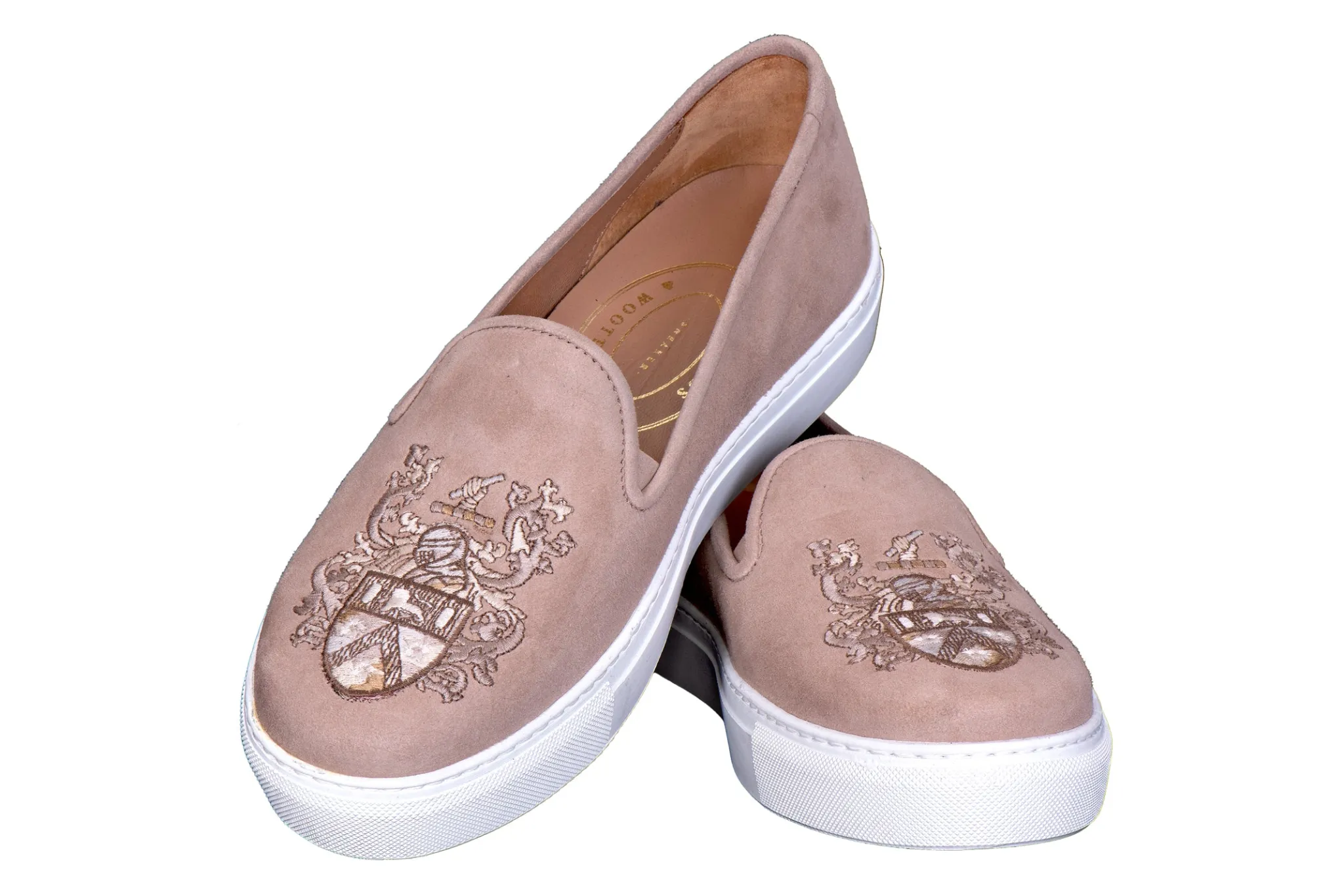 Crest Taupe Suede Sneaker (Women)<Stubbs & Wootton Discount