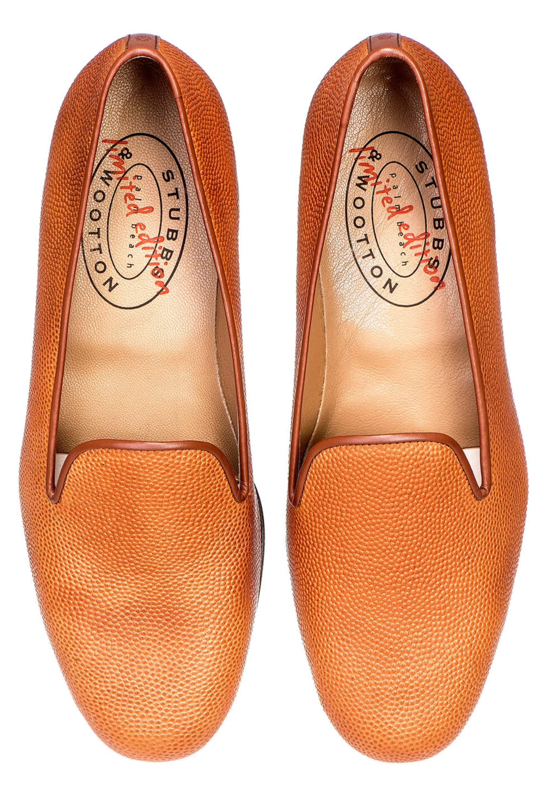 Football Leather Slipper (Wide)<Stubbs & Wootton Hot