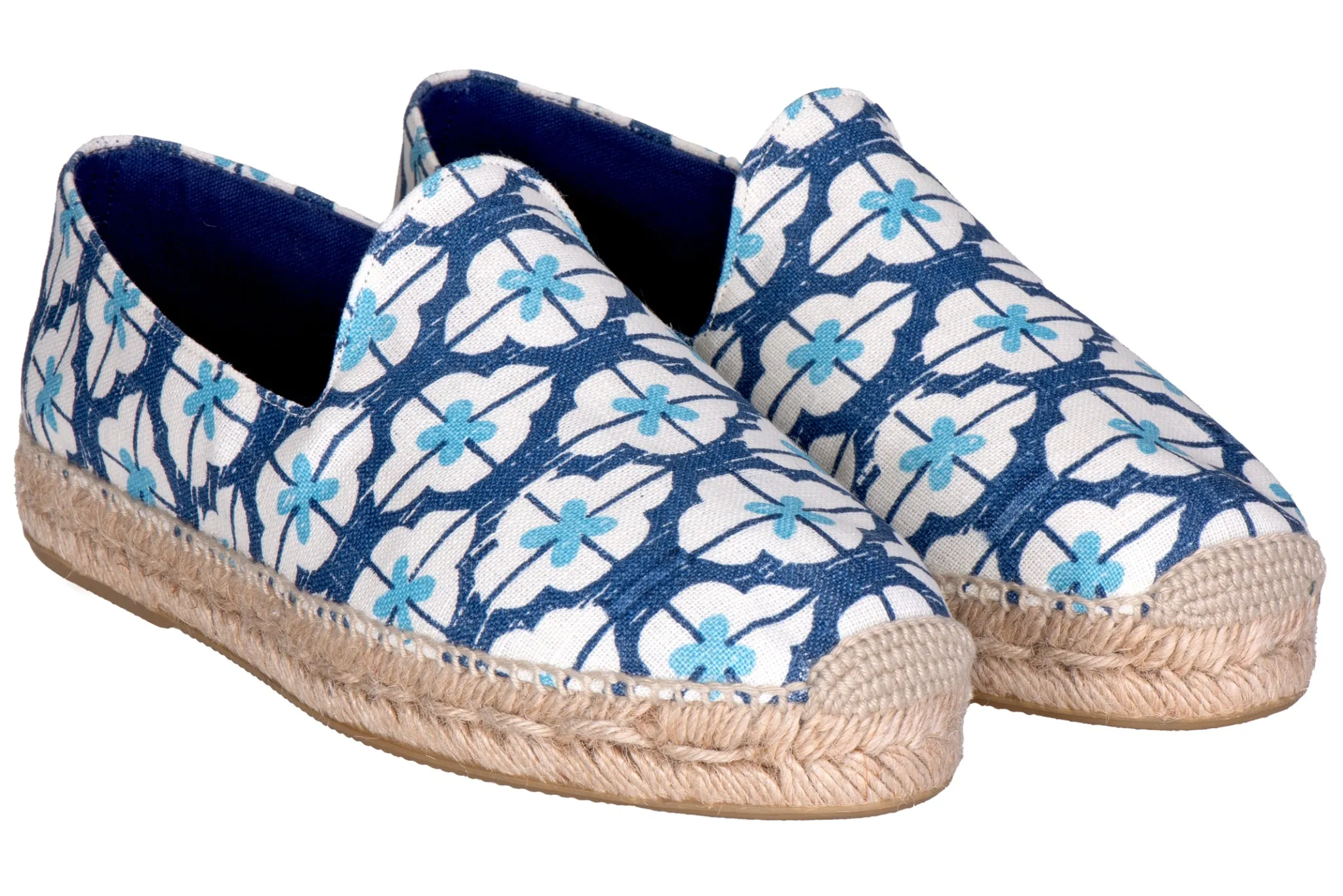 Geometric Indigo Gatsby (Men)<Stubbs & Wootton Outlet