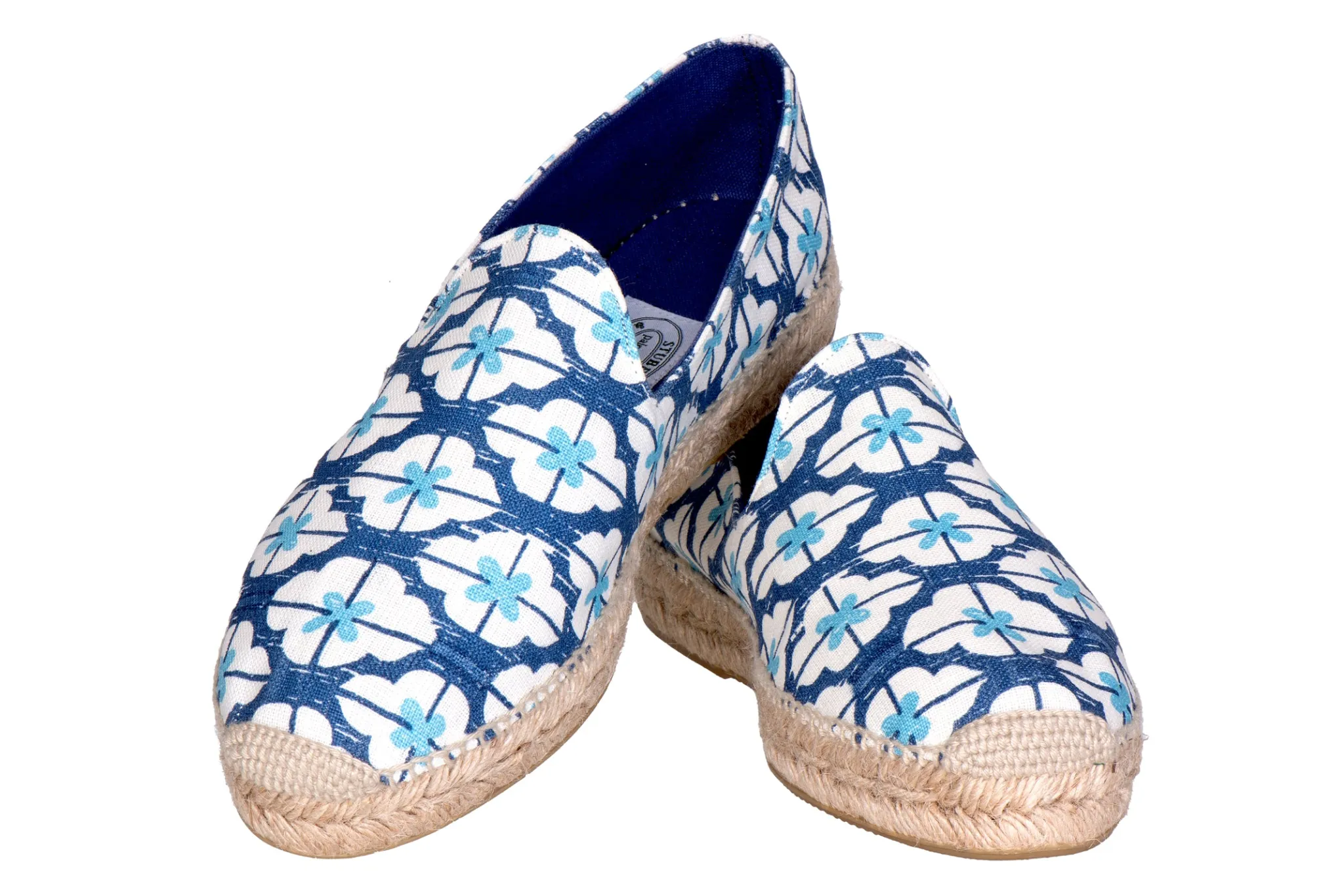 Geometric Indigo Gatsby (Men)<Stubbs & Wootton Outlet