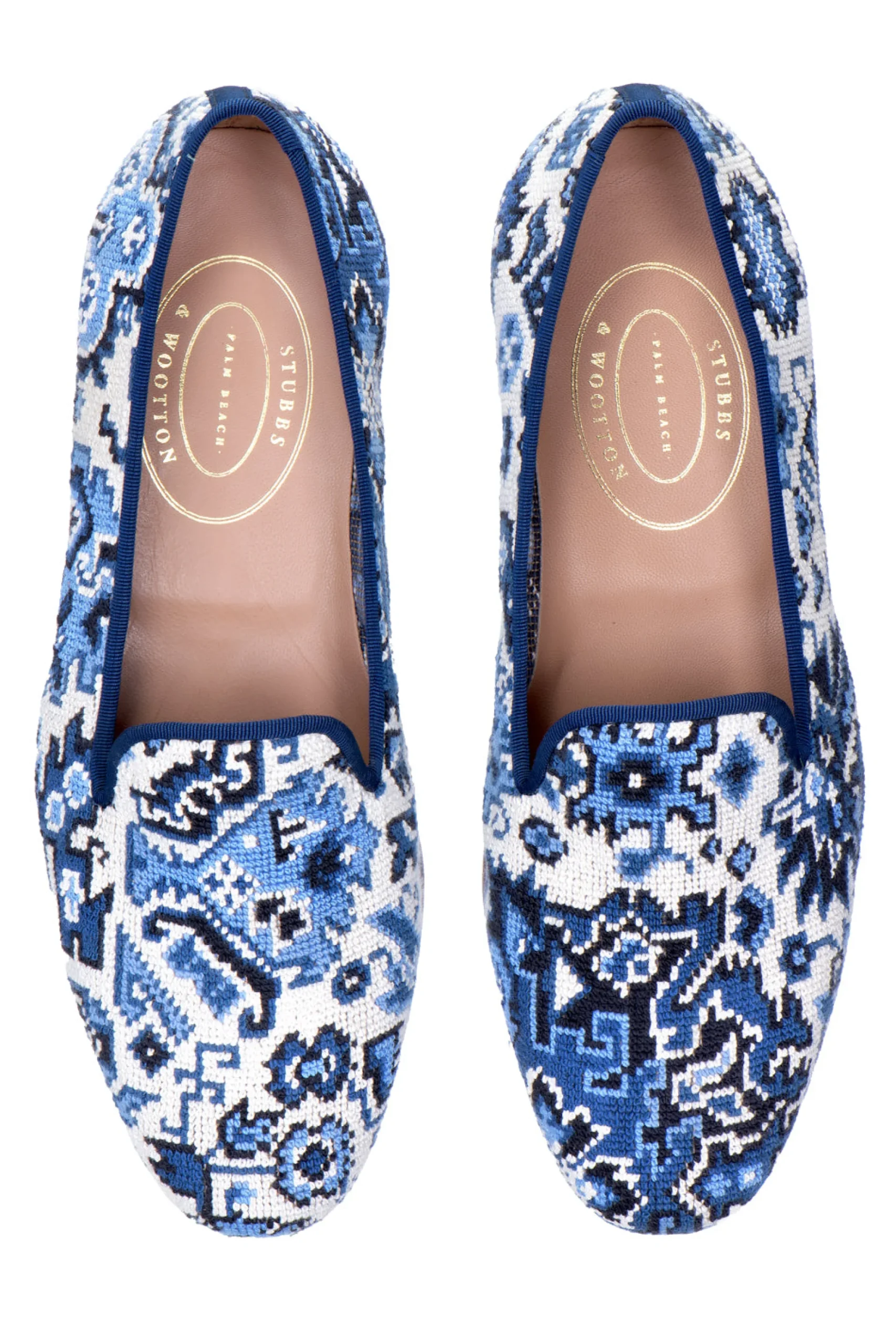 Heriz Needlepoint Slipper (Women)<Stubbs & Wootton New
