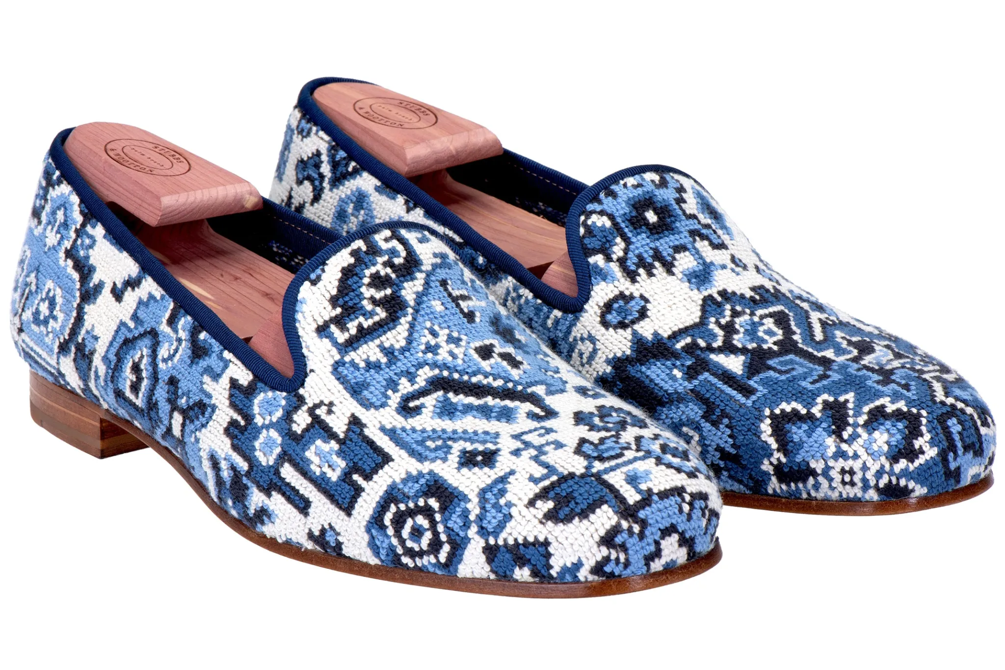 Heriz Needlepoint Slipper (Women)<Stubbs & Wootton New