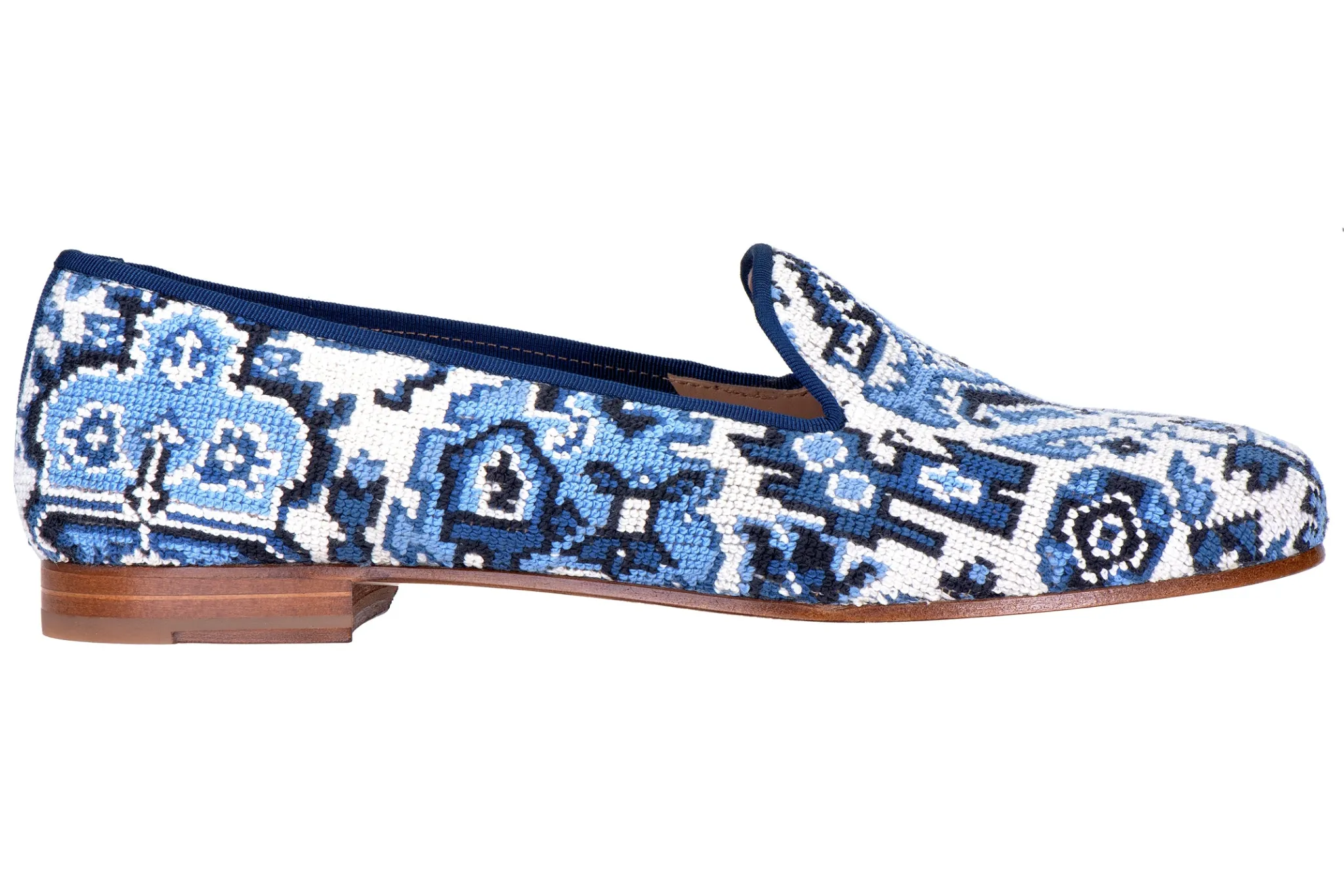 Heriz Needlepoint Slipper (Women)<Stubbs & Wootton New