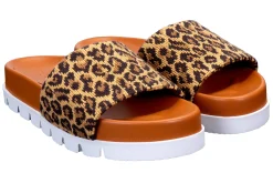 Jane Leopard Needlepoint Slip (Women)<Stubbs & Wootton Outlet