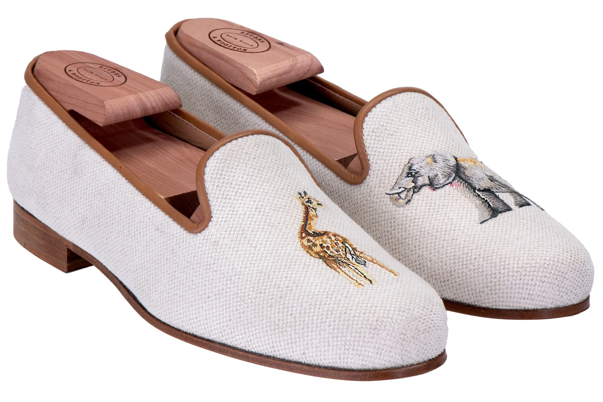 Jungle Linen Slipper (Men)<Stubbs & Wootton Discount