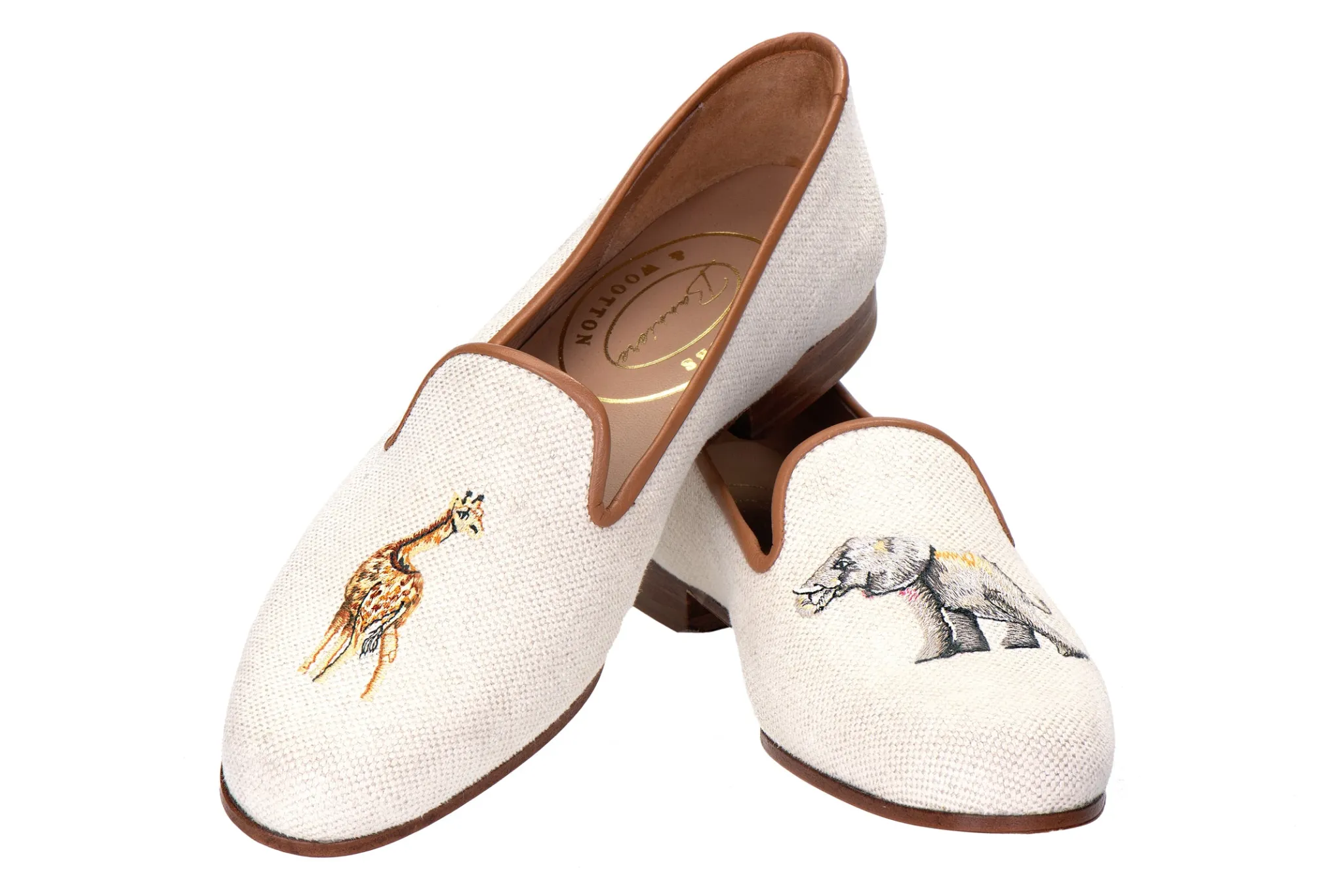 Jungle Linen Slipper (Men)<Stubbs & Wootton Discount