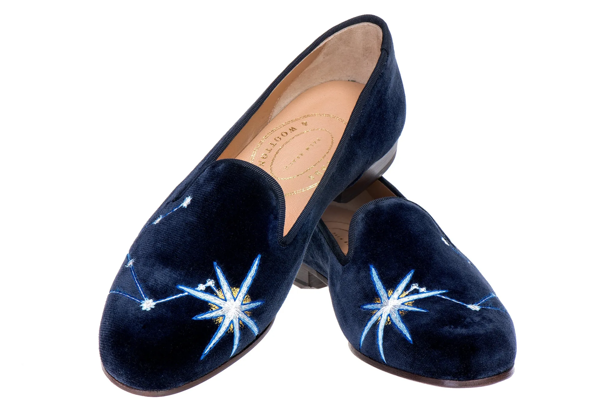 Libra Velvet Slipper (Men)<Stubbs & Wootton Fashion