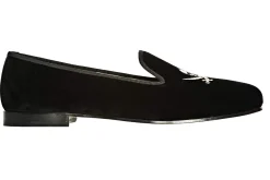 Skull Velvet Slipper (Women)<Stubbs & Wootton Discount