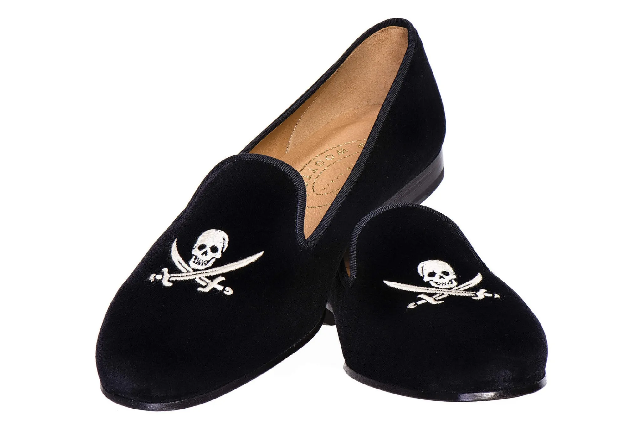 Skull Velvet Slipper (Women)<Stubbs & Wootton Discount