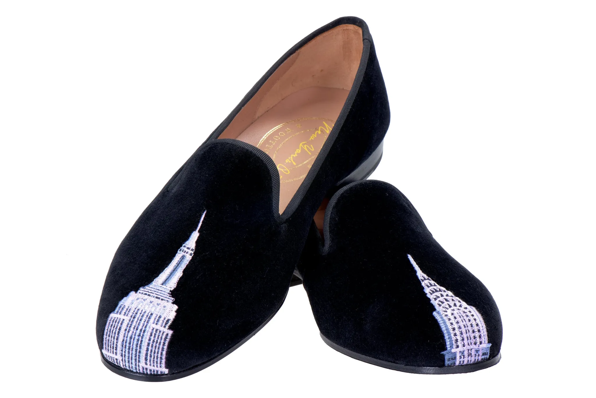 Skyscraper Velvet Slipper (Men)<Stubbs & Wootton Hot