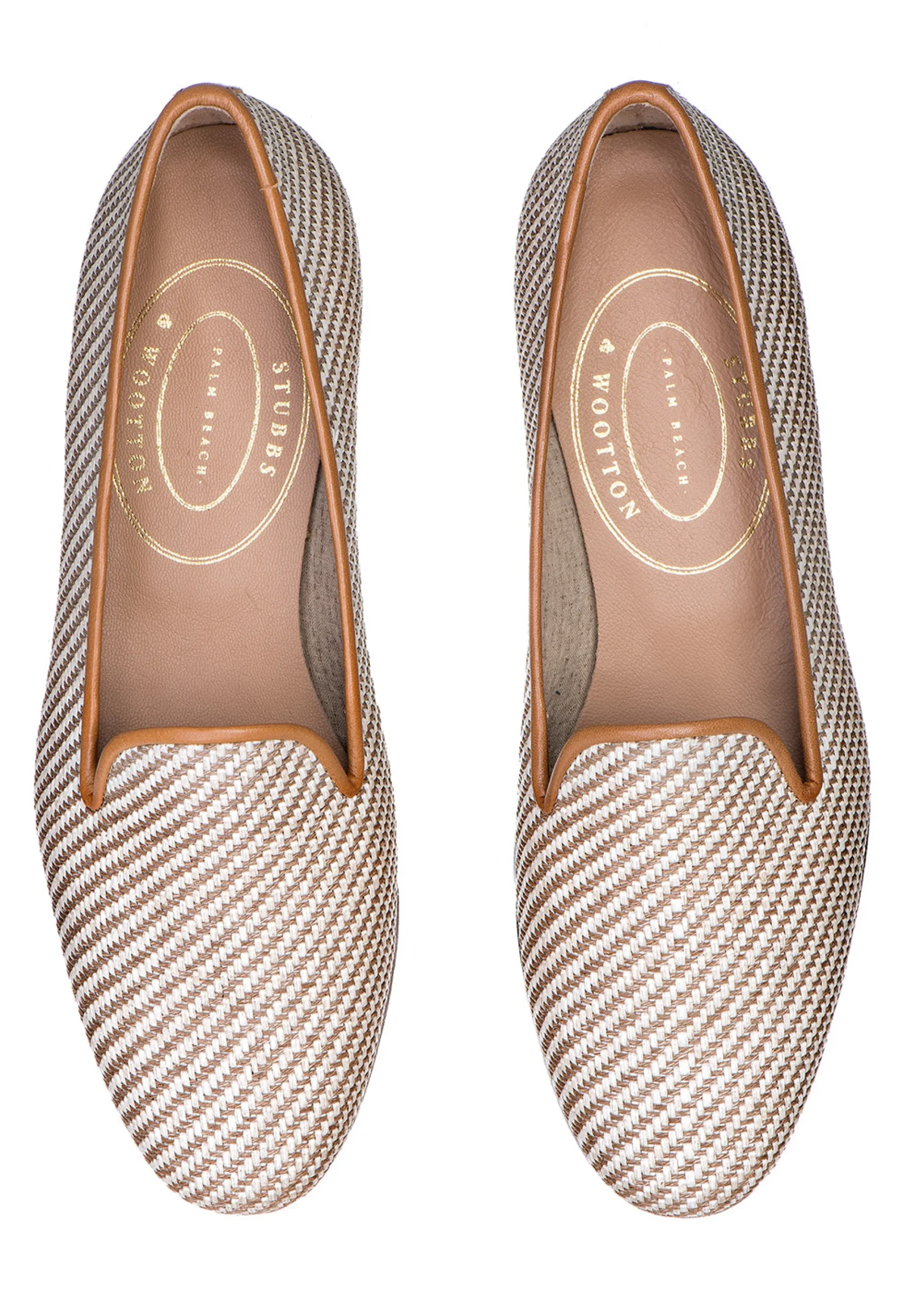 Straw Raffia Slipper (Men)<Stubbs & Wootton Discount