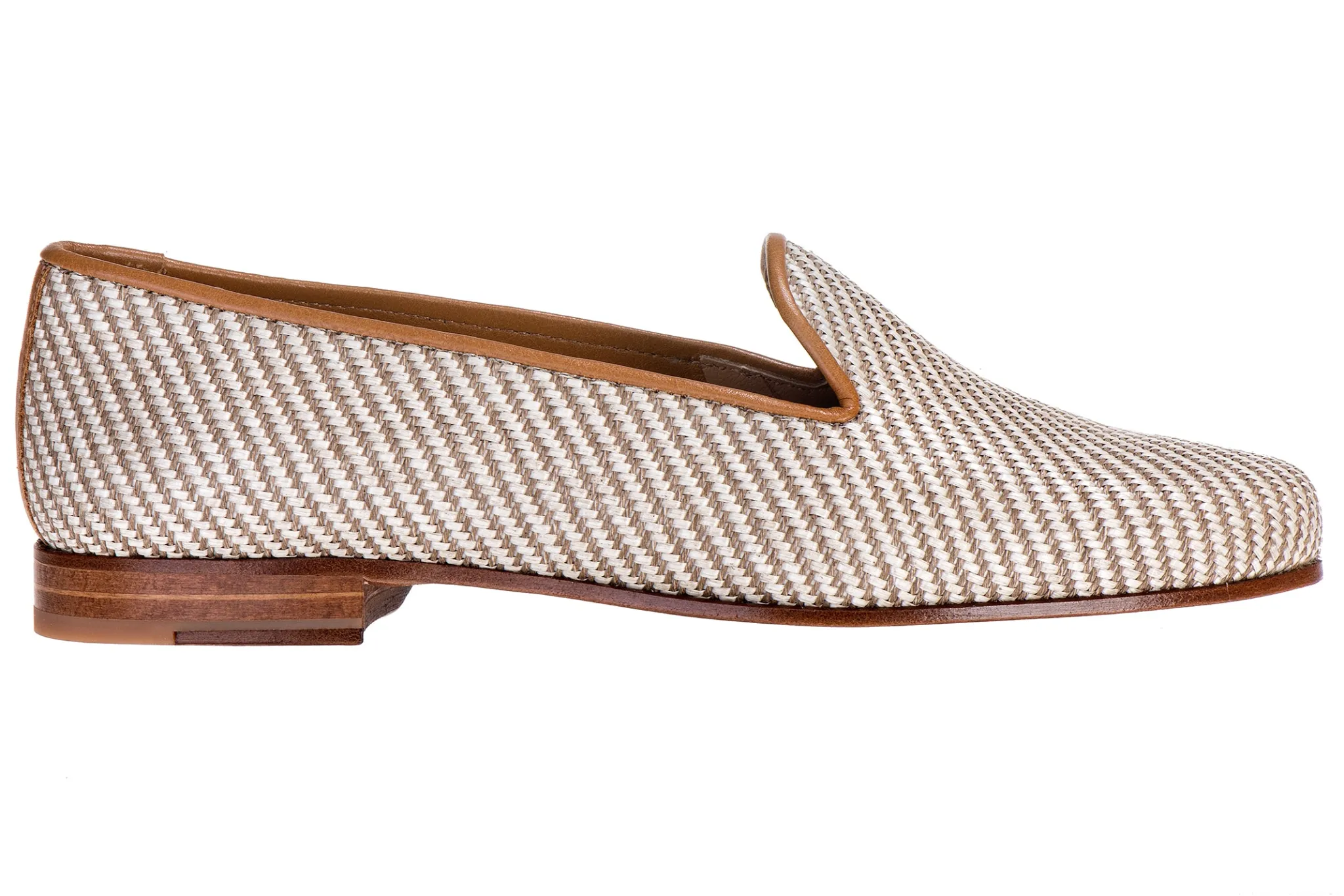Straw Raffia Slipper (Men)<Stubbs & Wootton Discount
