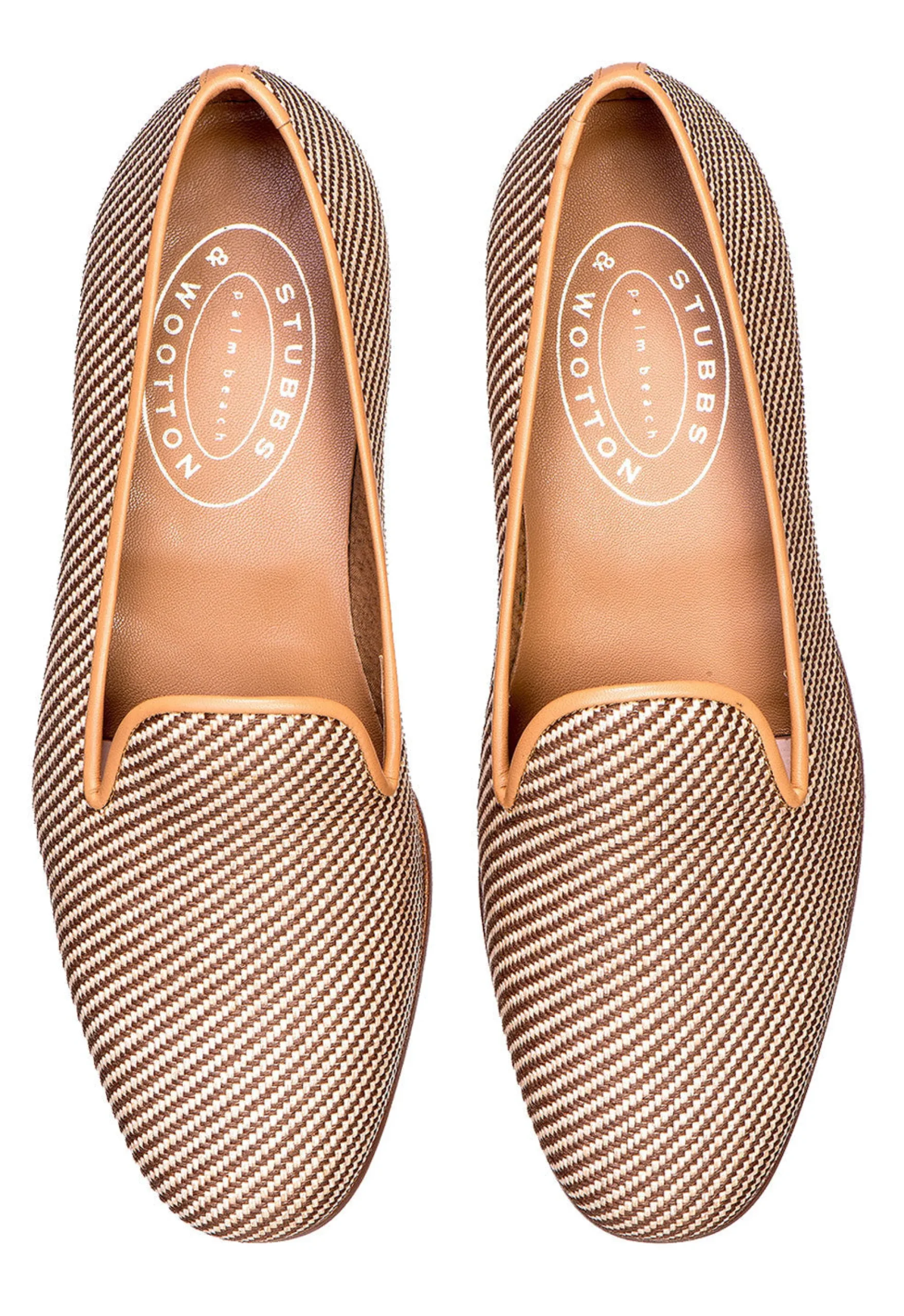 Straw Raffia Slipper (Wide)<Stubbs & Wootton Best