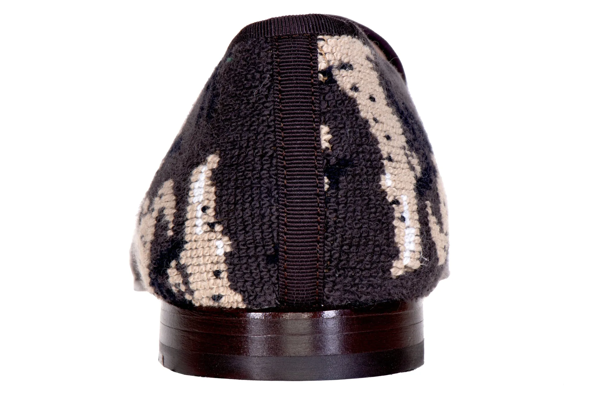 Wetlands Noir Needlepoint Slipper (Men)<Stubbs & Wootton Sale