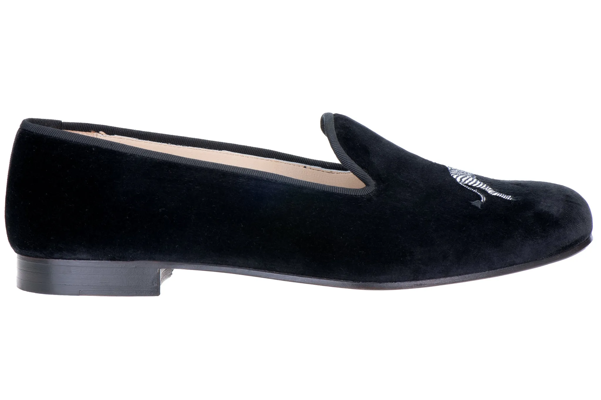 Zebra Velvet Slipper (Men)<Stubbs & Wootton Discount