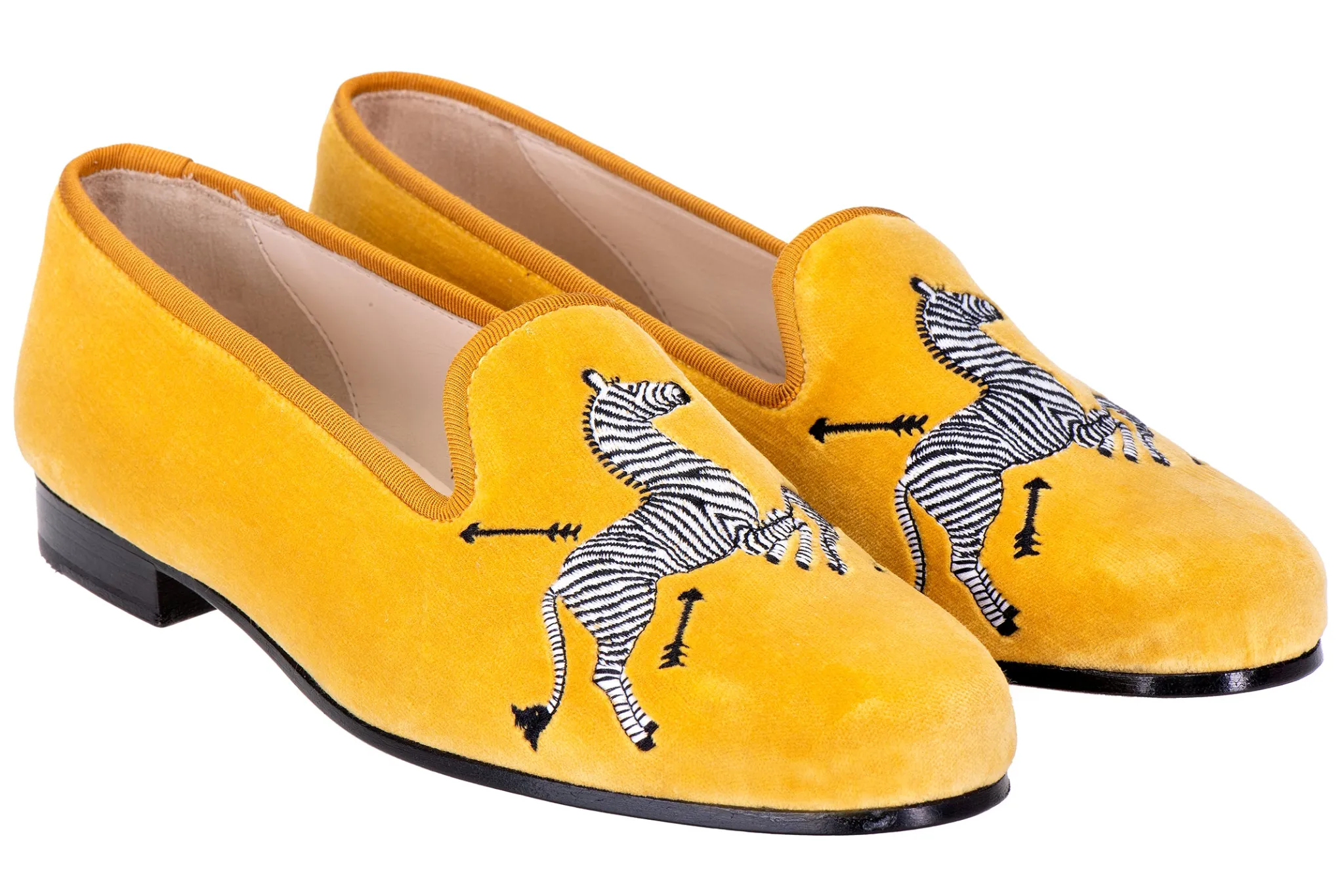 Zebras Velvet Slipper (Women)<Stubbs & Wootton Best