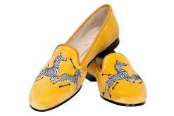 Zebras Velvet Slipper (Women)<Stubbs & Wootton Best